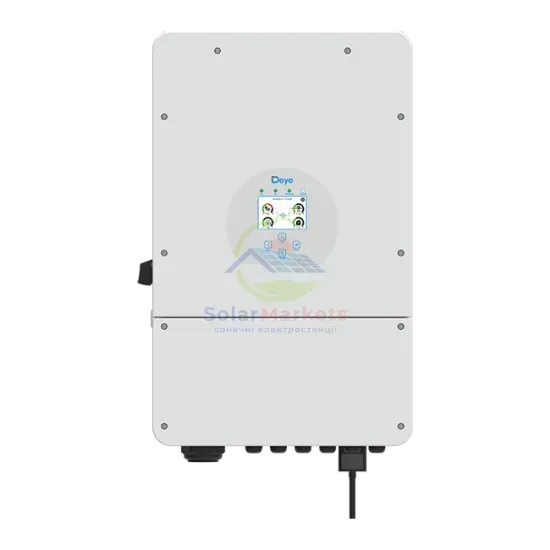 Гібридний інвертор Deye SUN-80K-SG02HP3-EU-EM6