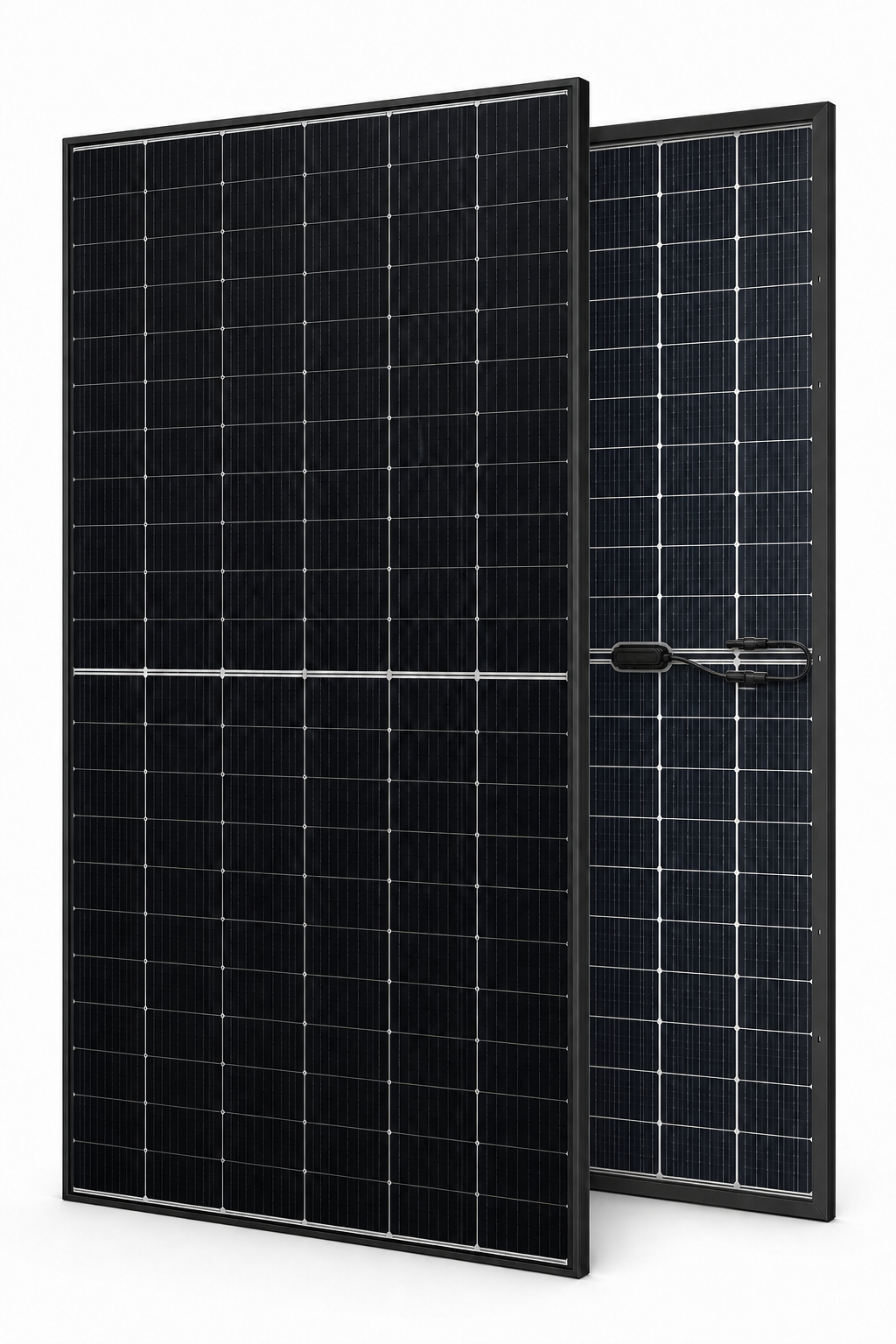 Сонячна панель Longi Solar LR8-66HGD-610M Bifacial — передня та тильна сторони